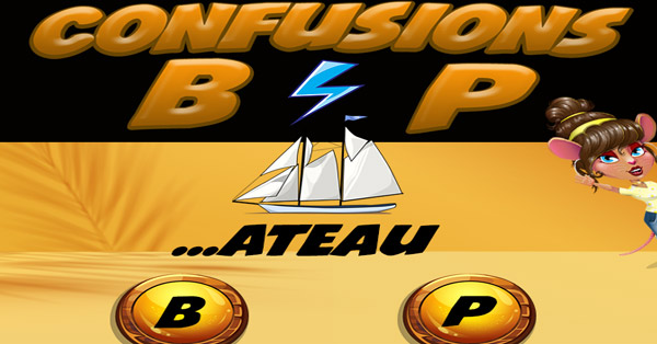 Confusion B Et P - Jeu Sur LogicielEducatif