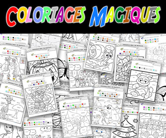 Coloriage magique livre de la jungle - Jeu sur LogicielEducatif